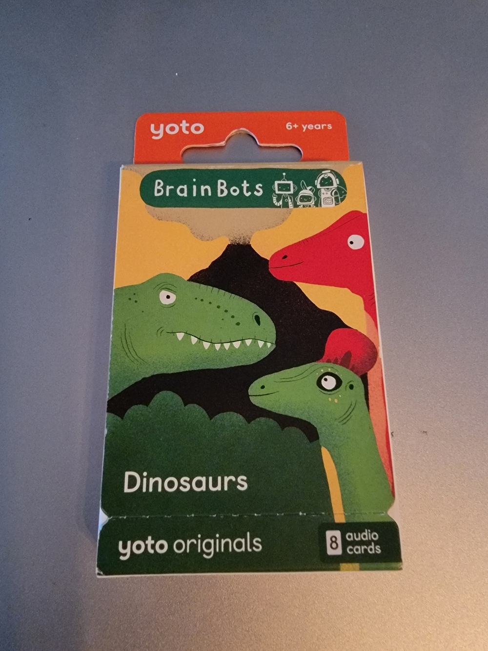 Yoto BrainBots Dinosaurs Audio Cards - 8 Pack